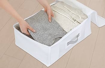 Amazon｜東和産業 収納袋 MSC すきま収納 クローゼット ホワイト